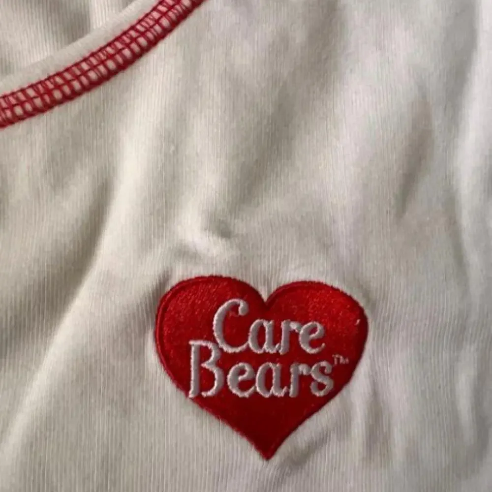 Dolls Kill Carebears Long Sleeve baby tee Top Size S